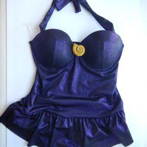 NWT Disney Ursula the Sea Witch Swimsuit